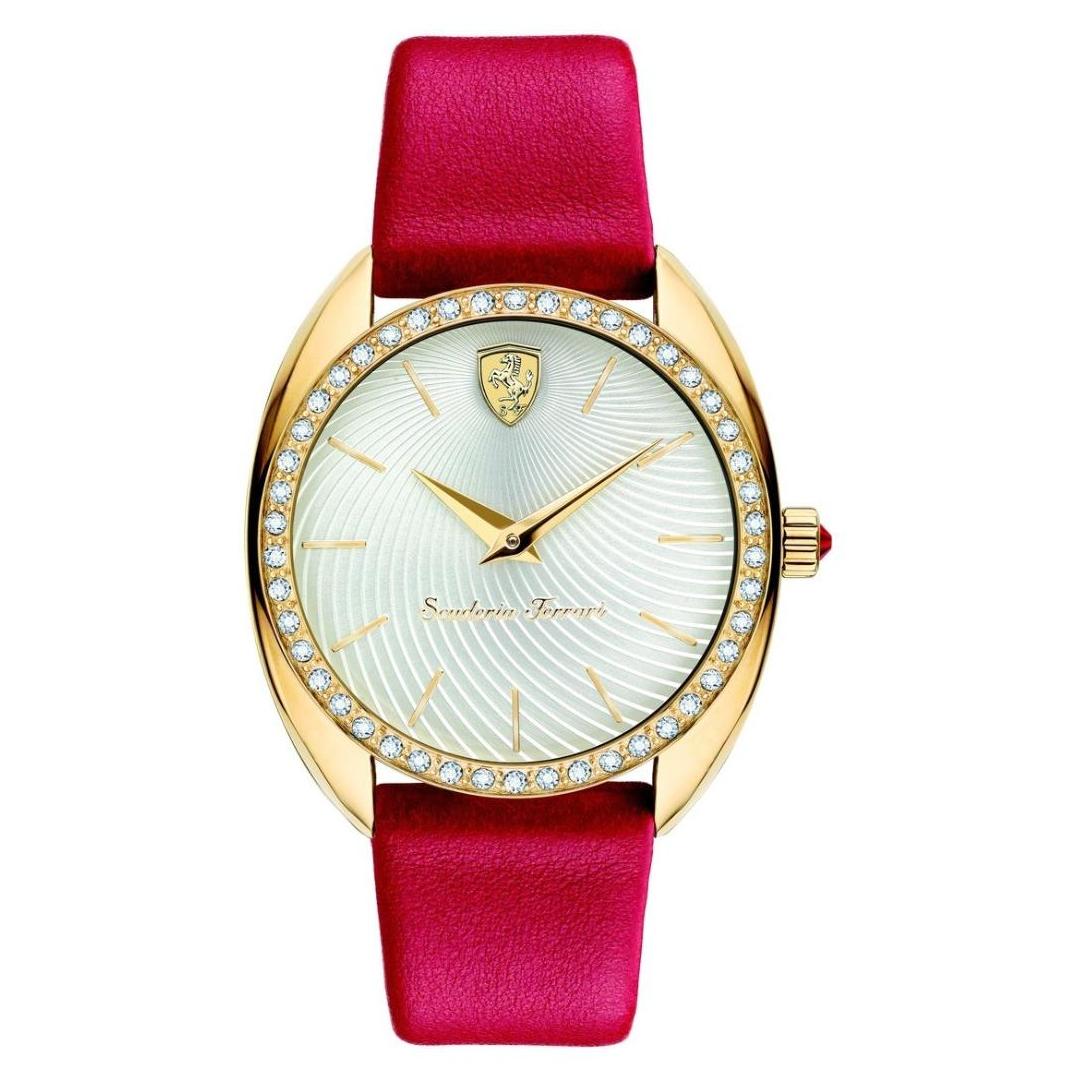 Scuderia Ferrari 820018 Red Quartz Ladies Watch