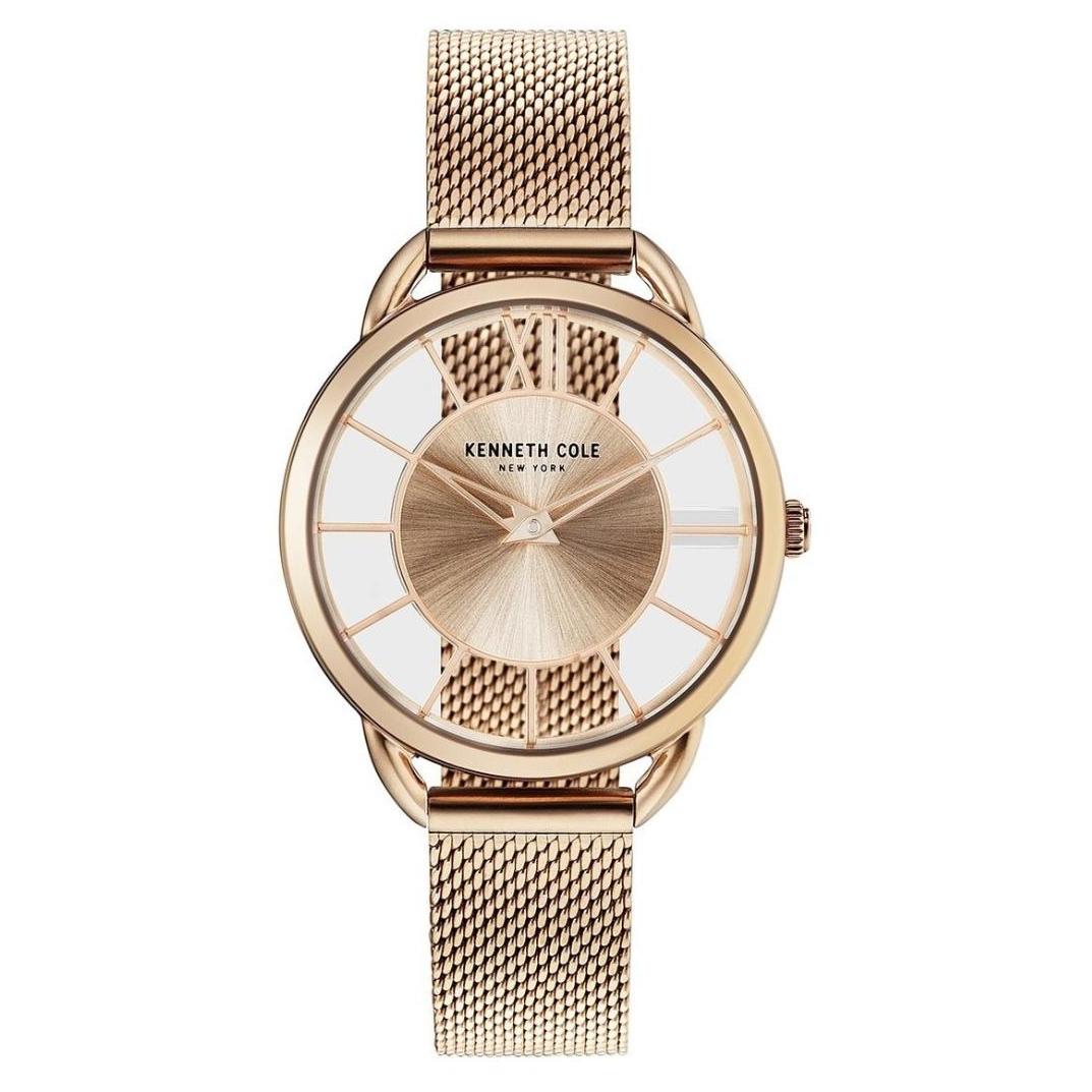Kenneth Cole KC50537002 ROSE GOLD Quartz Ladies Watch