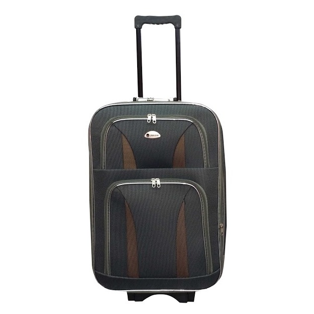 Highflyer Horizon Eva Nylon Soft Luggage Trolley Bags 4Pc Travel Set Grey