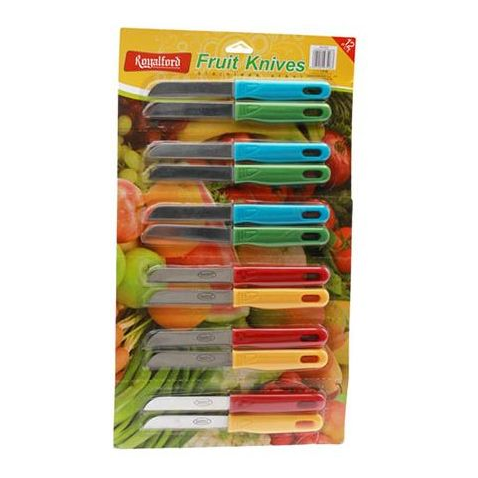 Royalford Fruit Knives 12Pcs Royalford Fruit Knives 12Pcs