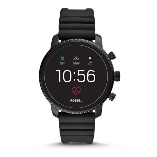 Fossil Gen4 Smartwatch Black Silicone Fossil Gen4 Smartwatch Black Silicone