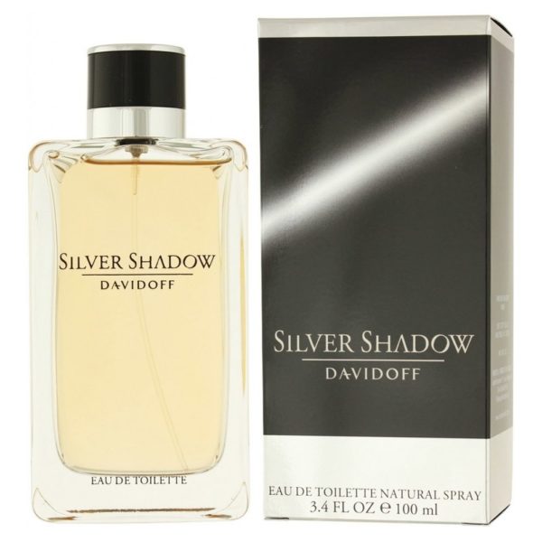 Davidoff Silver Shadow Perfume For Men 100ml Eau de Toilette Davidoff Silver Shadow Perfume For Men 100ml Eau de Toilette