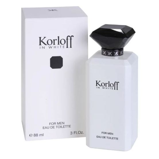 Korloff In White Perfume For Men 88ml Eau de Toilette