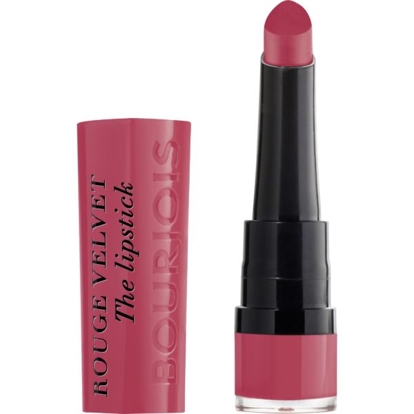 Bourjois, Rouge Velvet The Lipstick. 04. Hip Hip Pink Bourjois, Rouge Velvet The Lipstick. 04. Hip Hip Pink