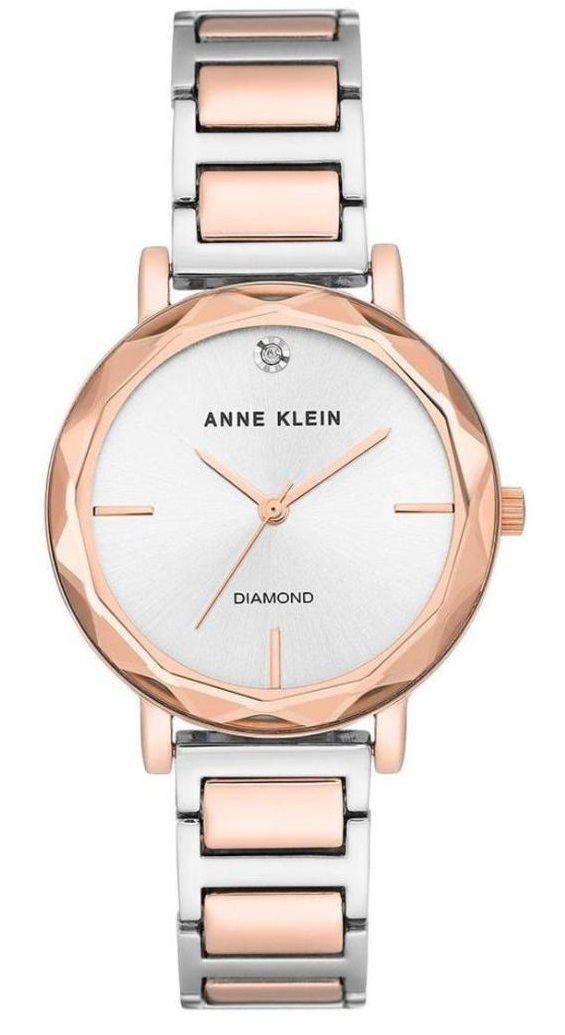 Anne Klein Ak3279svrt Two Tone Quartz Ladies Watch Desertcart