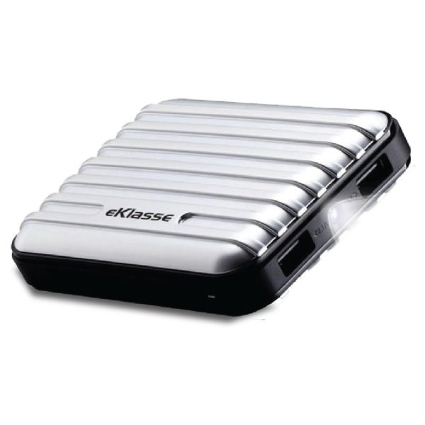 Eklasse EKPB10025XM Power Bank 10000mAh Luggage Silver Eklasse EKPB10025XM Power Bank 10000mAh Luggage Silver