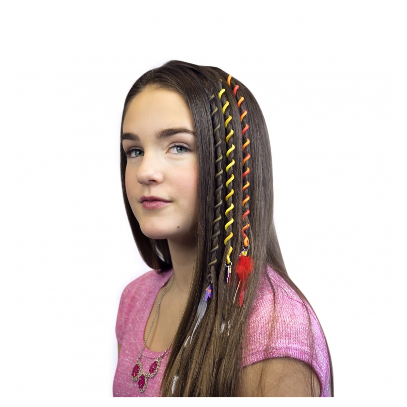 Spaghetti Headz Natural Feathers 3 pack