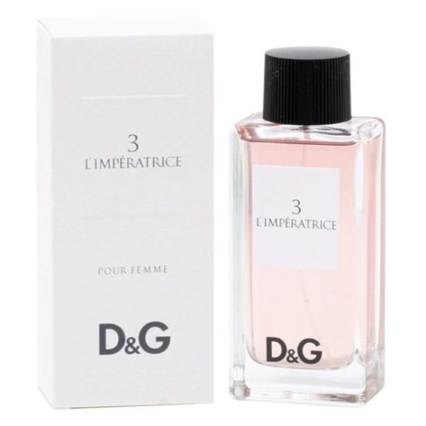 Dolce & Gabbana No 3 Eau De Toilette For Women 100ml Dolce & Gabbana No 3 Eau De Toilette For Women 100ml