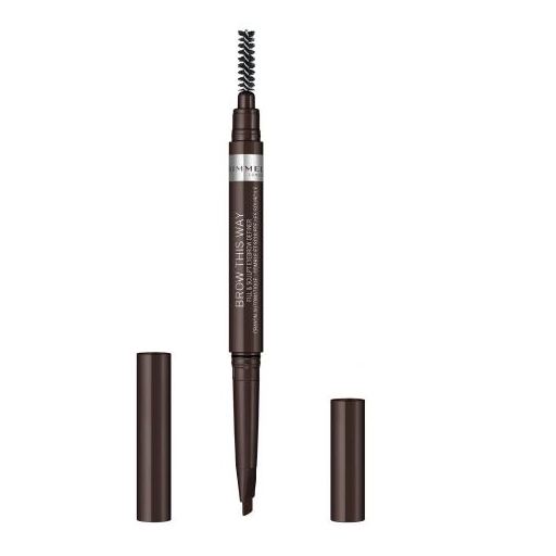 Rimmel London 65003 Brow This Way Fill & Sculpt Eyebrow Definer Dark Brown Rimmel London 65003 Brow This Way Fill & Sculpt Eyebrow Definer Dark Brown