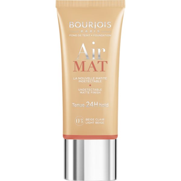 Bourjois, Air Mat 24H. Foundation. 03 Light Beige Bourjois, Air Mat 24H. Foundation. 03 Light Beige