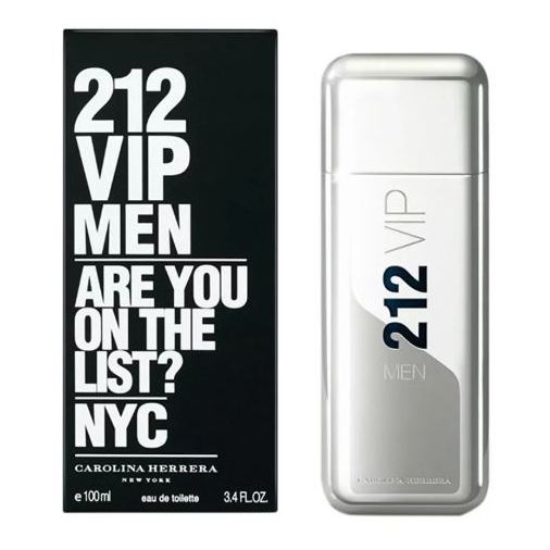 Carolina Herrera 212 Vip Perfume For Men 100ml Eau de Toilette Carolina Herrera 212 Vip Perfume For Men 100ml Eau de Toilette