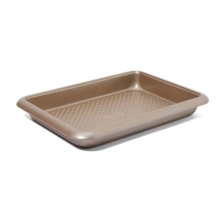 Penguen Stainless Steel Roaster Pan Gold 37x27x4.5 cm