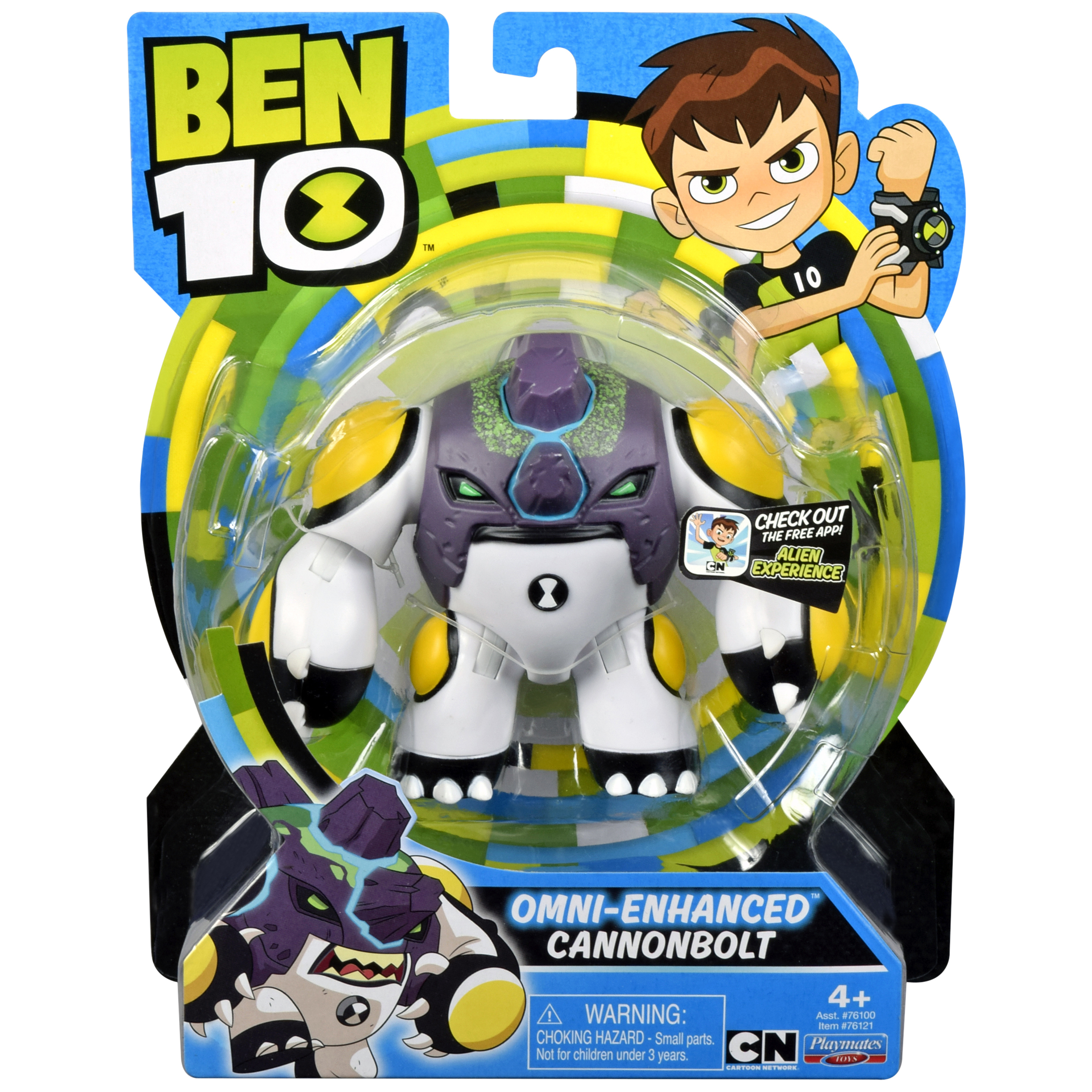 Ben 10 Basic figure 5″ omni-enhanced cannonbolt 7610012