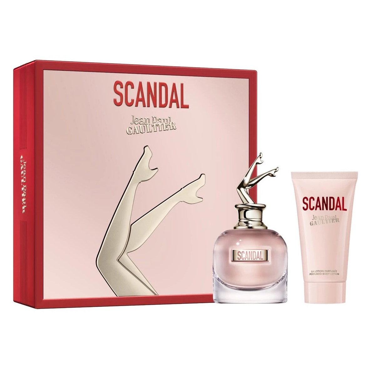 Jean Paul Gaultier Scandal Gift Set For Women (Jean Paul Gaultier Scandal 80ml EDP + 75ml Body Lotion)