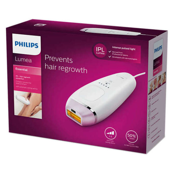 Buy Philips Lumea Essential Ipl Hair Removal Device Bri863 60 Price Specifications And Features