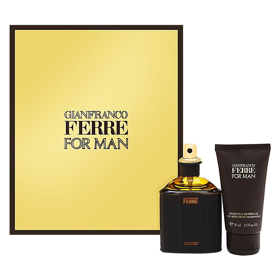 Gianfranco Ferre Gift Set For Men (Gianfranco Ferre 75ml EDT + 75ml Shower Gel)