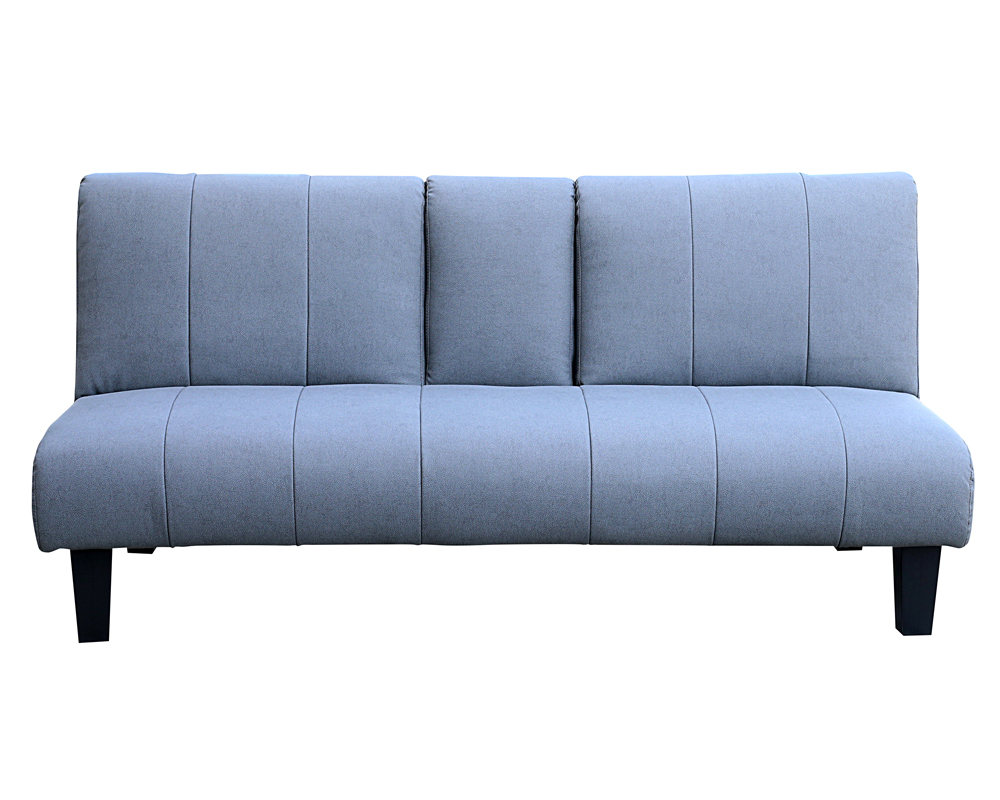 Laze 3 Seater Sofa Bed Grey With Cup Holder