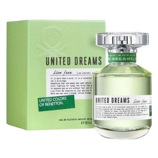 Buy United Colors Of Benetton Dreams Live Free Perfume For Women 80ml ...