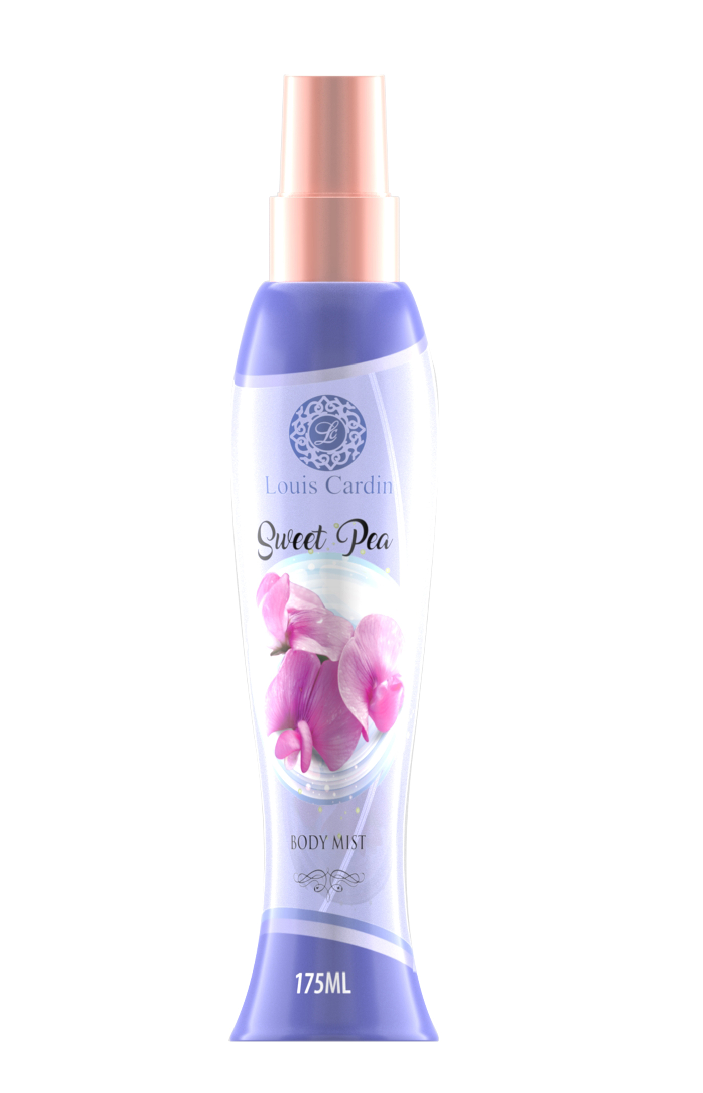 Louis Cardin Sweet Pea Body Mist For Women 175ml