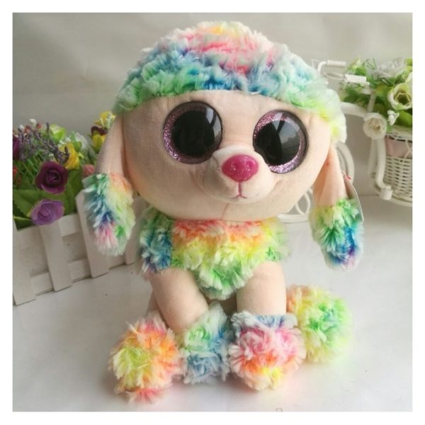TY 37145 Beanie Boos Dog Rainbow Multi Color TY 37145 Beanie Boos Dog Rainbow Multi Color
