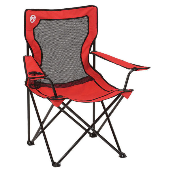 Buy Coleman Broadband Mesh Quad Camping Chair Folding Chair Red