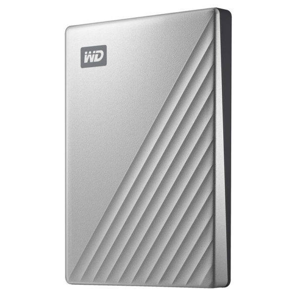 WD My Passport Ultra USB 3.0 Type-C External Hard Drive Silver WDBC3C0010BSLWESN WD My Passport Ultra USB 3.0 Type-C External Hard Drive Silver WDBC3C0010BSLWESN