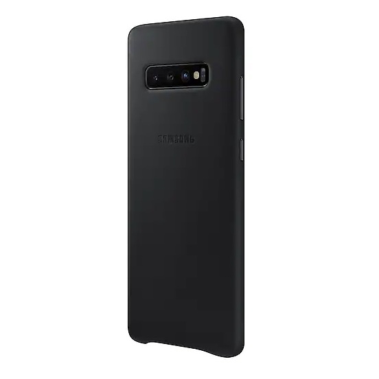 Samsung Leather Case Black For Galaxy S10 Plus Samsung Leather Case Black For Galaxy S10 Plus