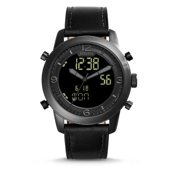fossil digital watch mens