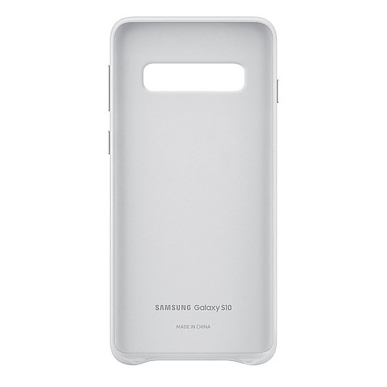 Samsung Leather Case White For Galaxy S10 Plus Samsung Leather Case White For Galaxy S10 Plus