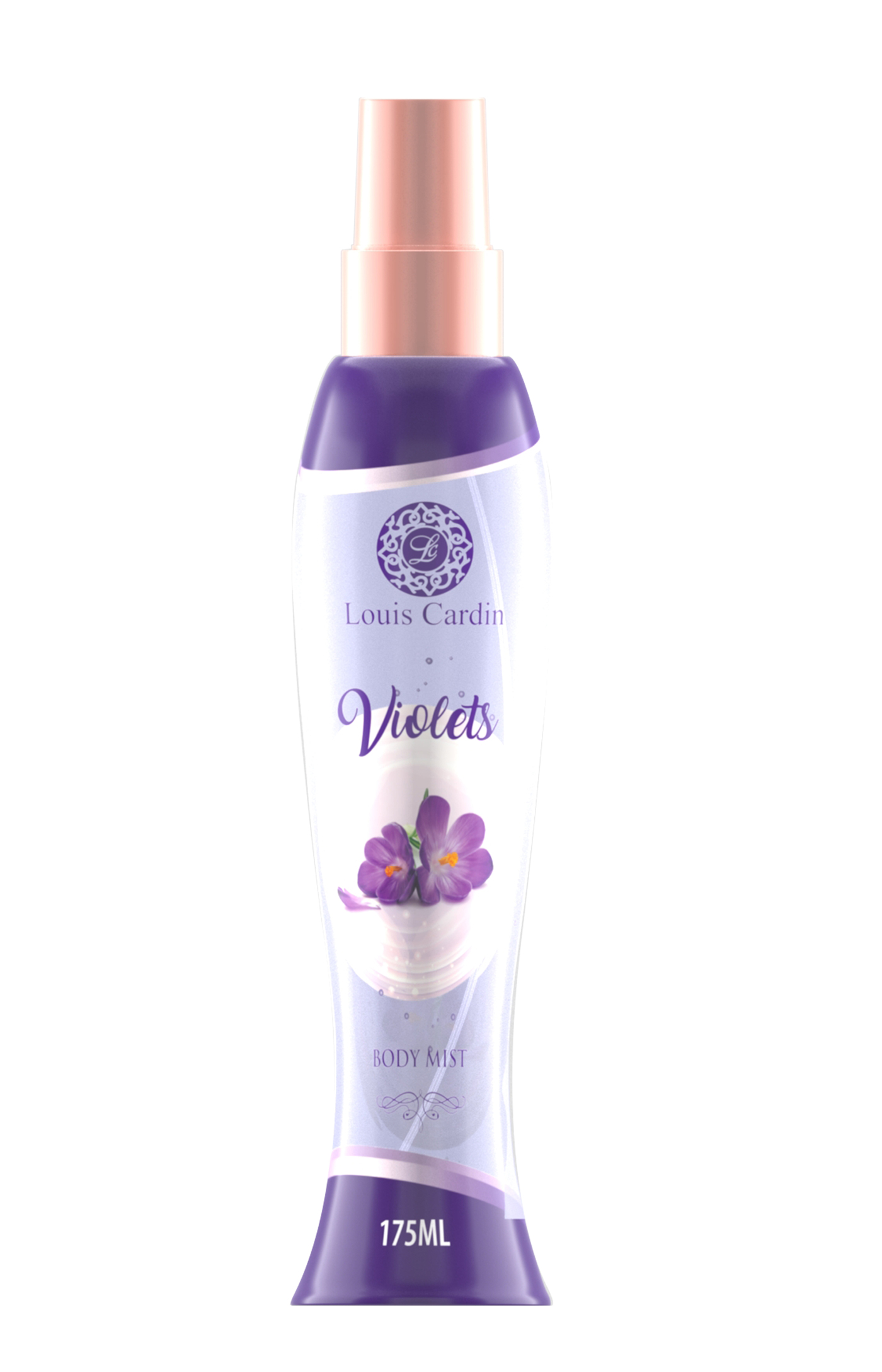 Louis Cardin Violets Body Mist For Women 175ml