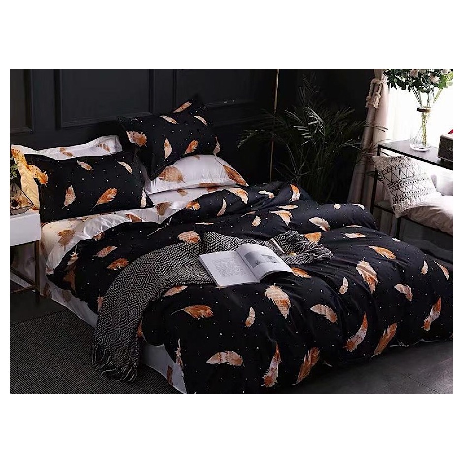 Deals For Less Feather King Size Bedding Set of Six