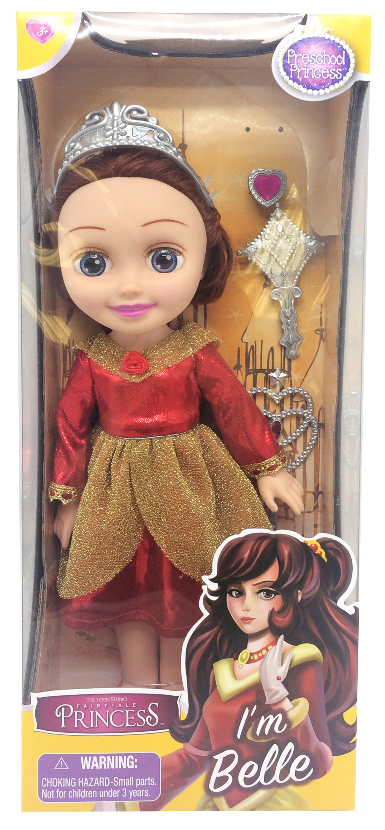 TTS Classic Princess CP22238BEL1 15″ Toddler Belle