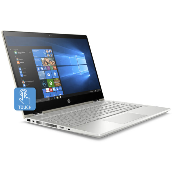 HP Pavilion x360 14-CD1006NE Convertible Touch Laptop - Core i5 1.6GHz 8GB 1TB+128GB Shared Win10 14inch FHD Gold HP Pavilion x360 14-CD1006NE Convertible Touch Laptop - Core i5 1.6GHz 8GB 1TB+128GB Shared Win10 14inch FHD Gold