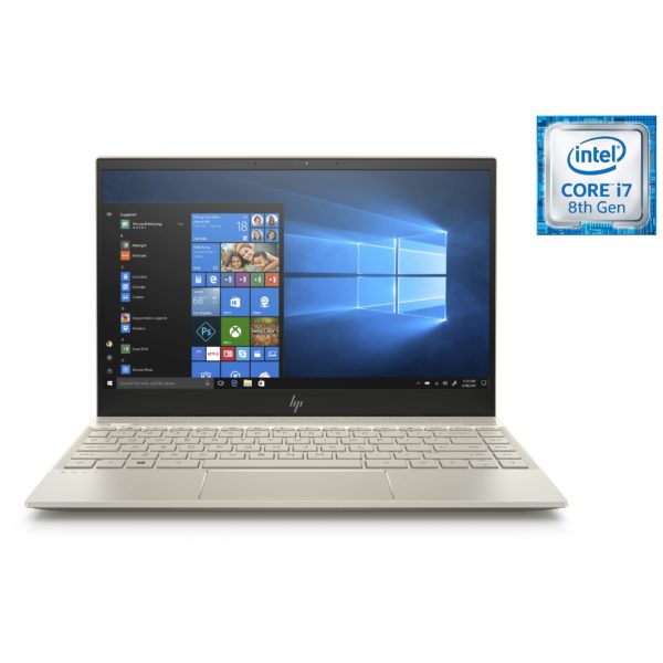 HP ENVY 13-AH1003NE Laptop - Core i7 1.8GHz 8GB 1TB 2GB Win10 13.3inch FHD Gold HP ENVY 13-AH1003NE Laptop - Core i7 1.8GHz 8GB 1TB 2GB Win10 13.3inch FHD Gold