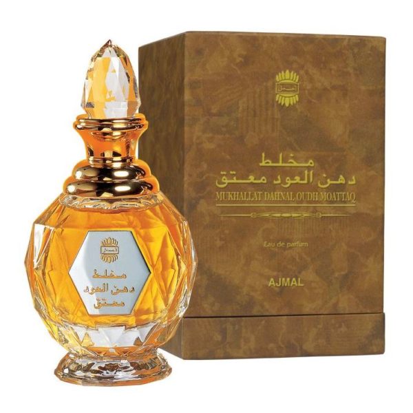 Ajmal Mukhallat Dahn Al Oudh Moattaq For Unisex Eau De Parfum 60ml Ajmal Mukhallat Dahn Al Oudh Moattaq For Unisex Eau De Parfum 60ml