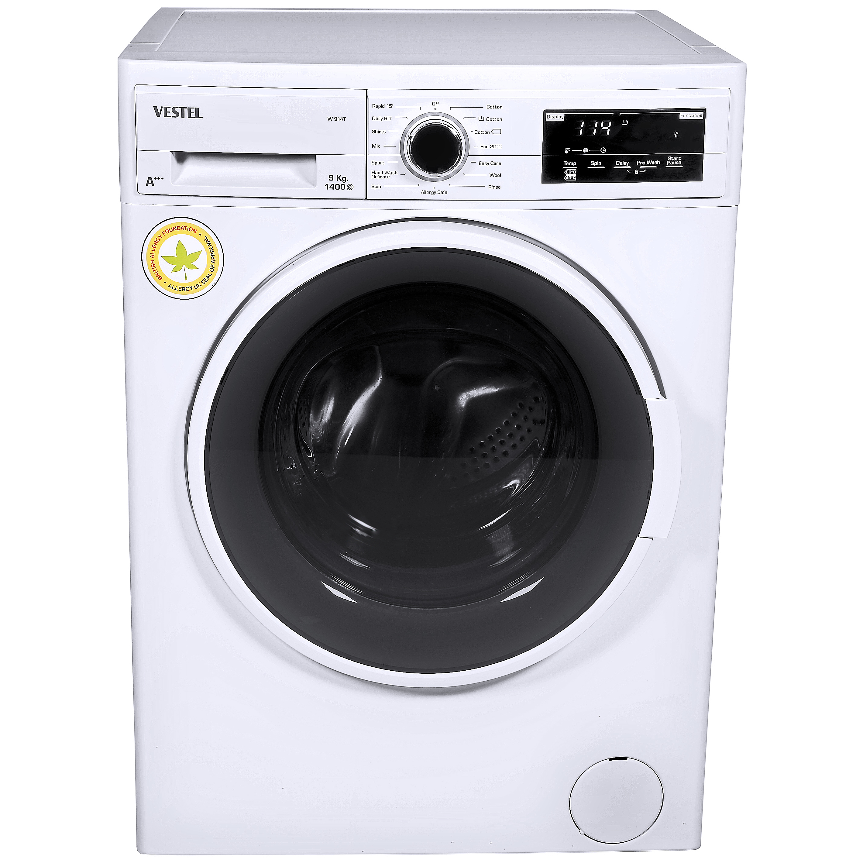 Vestel Front Load Washer 9 kg VES-W914T