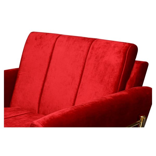 Pan Emirates Braxtan Single Seater Sofa Red Pan Emirates Braxtan Single Seater Sofa Red