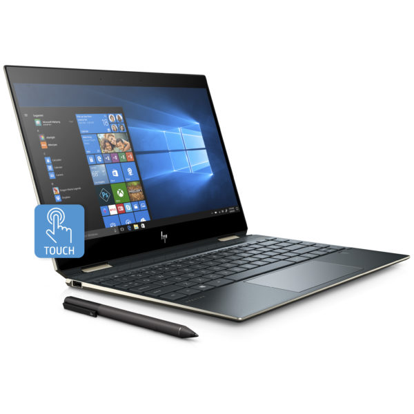 HP Spectre x360 13-AP0012NE Convertible Touch Laptop - Core i7 1.8GHz 16GB 512GB Shared Win10 13.3inch FHD Blue HP Spectre x360 13-AP0012NE Convertible Touch Laptop - Core i7 1.8GHz 16GB 512GB Shared Win10 13.3inch FHD Blue