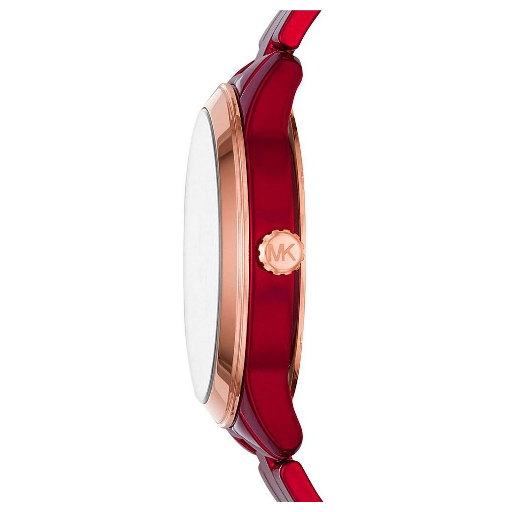 Michael kors runway outlet red watch