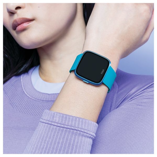 fitbit versa lite edition marina blue