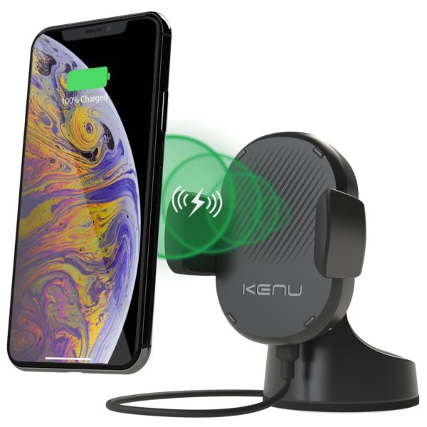 Kenu Airbase Pro Wireless Q1 Fast Charger - Black Kenu Airbase Pro Wireless Q1 Fast Charger - Black
