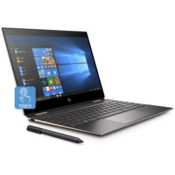 HP Spectre x360 13-AP0007NE Convertible Touch Laptop - Core i5 1.6GHz 8GB 512GB Shared Win10 13.3inch FHD Dark Ash Silver HP Spectre x360 13-AP0007NE Convertible Touch Laptop - Core i5 1.6GHz 8GB 512GB Shared Win10 13.3inch FHD Dark Ash Silver