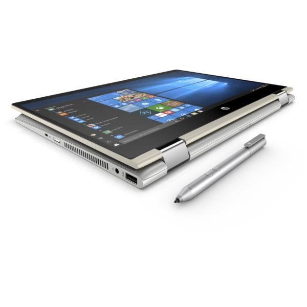 HP Pavilion x360 14-CD1006NE Convertible Touch Laptop - Core i5 1.6GHz 8GB 1TB+128GB Shared Win10 14inch FHD Gold HP Pavilion x360 14-CD1006NE Convertible Touch Laptop - Core i5 1.6GHz 8GB 1TB+128GB Shared Win10 14inch FHD Gold