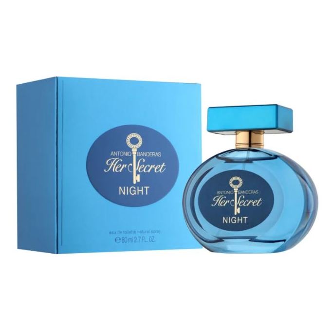 Antonio Banderas Her Secret Night Perfume For Women 80ml Eau de Toilette