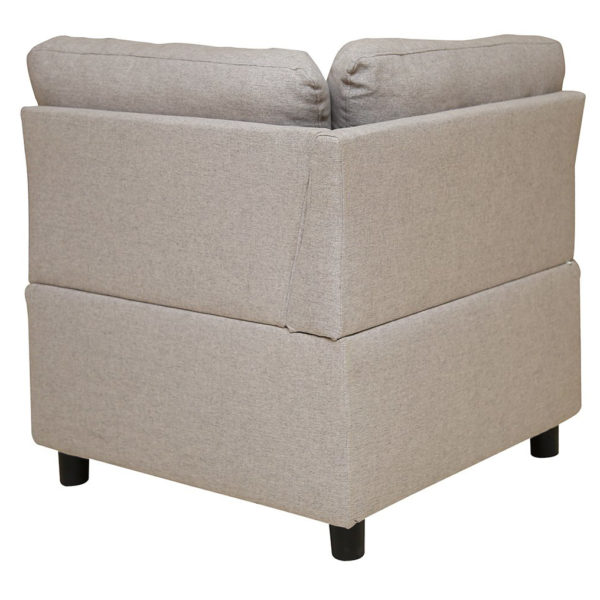 Pan Emirates Hatyard Corner Single Seater Sofa Charcoal Pan Emirates Hatyard Corner Single Seater Sofa Charcoal