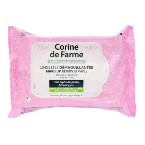 Corine De Farme Make-Up Remover All Skin Types Wipes 25`S
