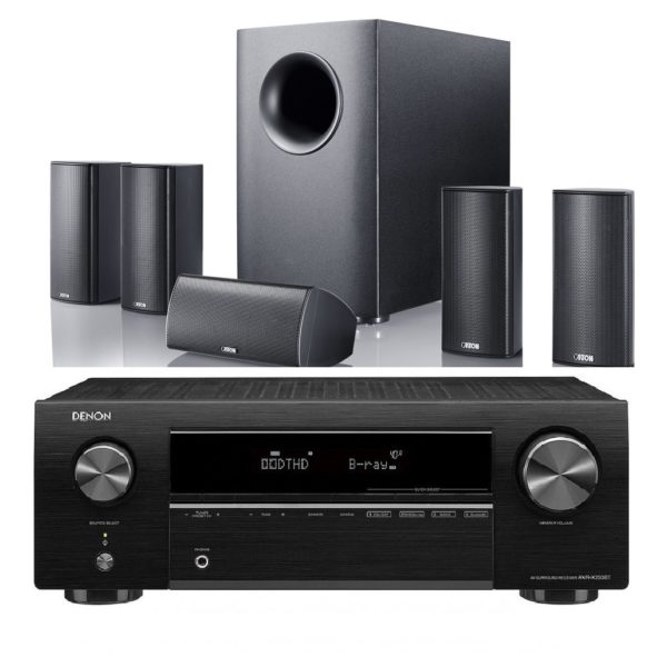 Buy Canton MOVIE265 with Denon AVRX250BT 5.1 Home Theater System