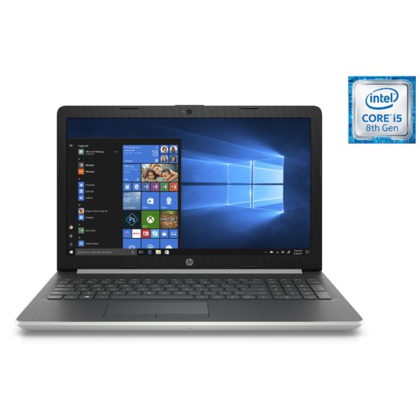 HP 15-DA1005NE Laptop - Core i5 3.9GHz 4GB 1TB 2GB Win10 15.6inch FHD Silver HP 15-DA1005NE Laptop - Core i5 3.9GHz 4GB 1TB 2GB Win10 15.6inch FHD Silver
