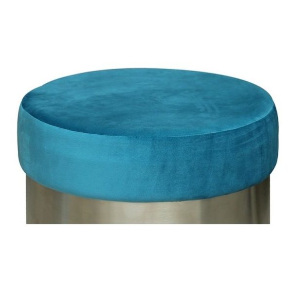 Pan Emirates Branco Ottoman Light Blue Pan Emirates Branco Ottoman Light Blue