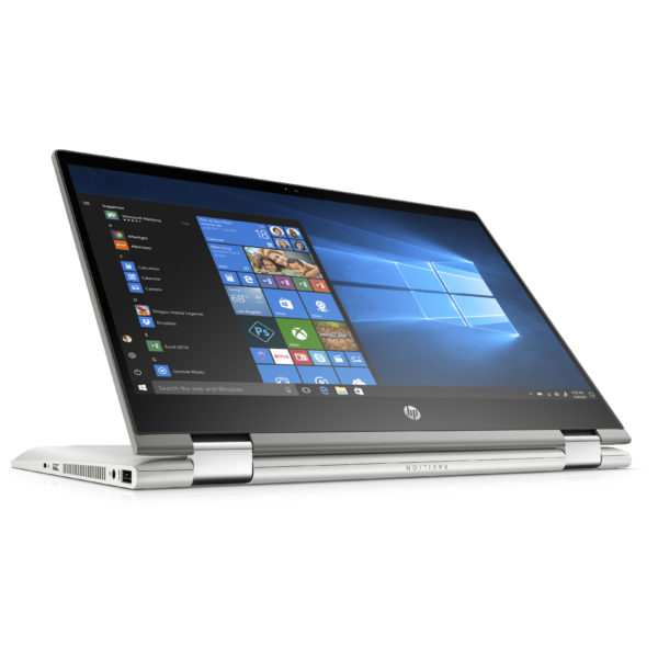 HP Pavilion x360 14-CD1007NE Convertible Touch Laptop - Core i7 1.8GHz 12GB 1TB+128GB 4GB Win10 14inch FHD Silver HP Pavilion x360 14-CD1007NE Convertible Touch Laptop - Core i7 1.8GHz 12GB 1TB+128GB 4GB Win10 14inch FHD Silver